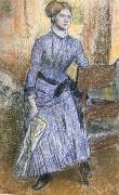 Study of Helene Rouart sitting on the Arm of a Chair